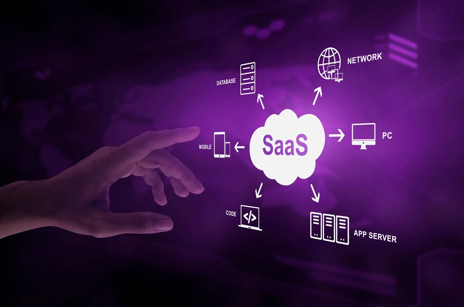 Enterprise SaaS platform interface